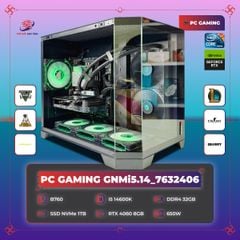 PC GAMING GNMi5.14_7632406 | i5 14600K | RTX 4060 8GB | RAM 32GB | SSD 1TB | PSU 650W | CUBI M PRO