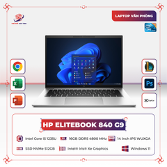 Laptop HP EliteBook 840 G9 | i5 1235U | RAM 16GB | 512GB SSD | 14 inch WUXGA