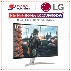Màn Hình LG 27UP600K-W | 27 inch | IPS | 4K | 60Hz | 5ms