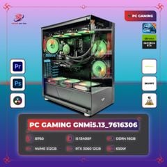 PC GAMING GNMi5.13_7616306 | i5 13400F | RTX 3060 12GB | RAM 16GB | SSD 512GB | 650W | VSP AX4