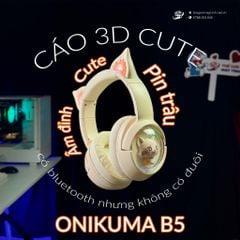 Tai nghe Bluetooth ONIKUMA B5