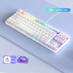 Bàn phím cơ ONIKUMA CATC | LED RGB | Hotswap 87 Phím (Có dây)