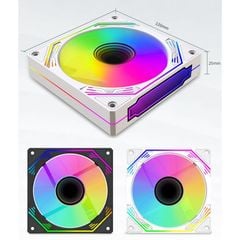 Fan case 12cm Loving Cool LC-10  led RGB / ARGB