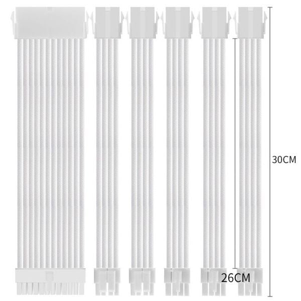 Dây Nguồn Nối Dài Bọc Dù ColorFul Mod Pro - Kèm Lược Nẹp Cố Định