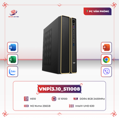 VNPi3.10_511008 | H510 | Core i3 10100 | DDR4 8GB | SSD 256GB | HD Intel® UHD 630