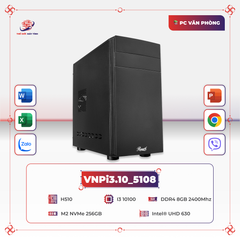 VNPi3.10_510844 | H510 | i3 10100 | DDR4 8GB 2400MHz | SSD M2 NVMe 256GB | Intel UHD 630