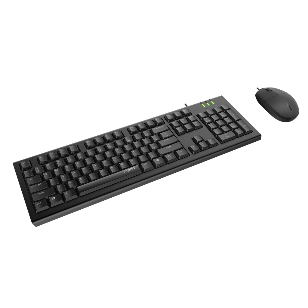 Combo bàn phím chuột có dây RAPOO X125S