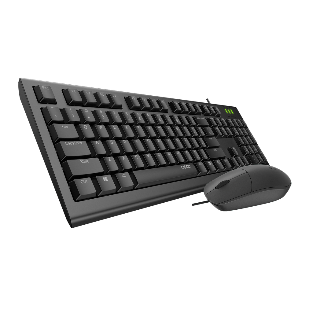 Combo bàn phím chuột có dây RAPOO X125S