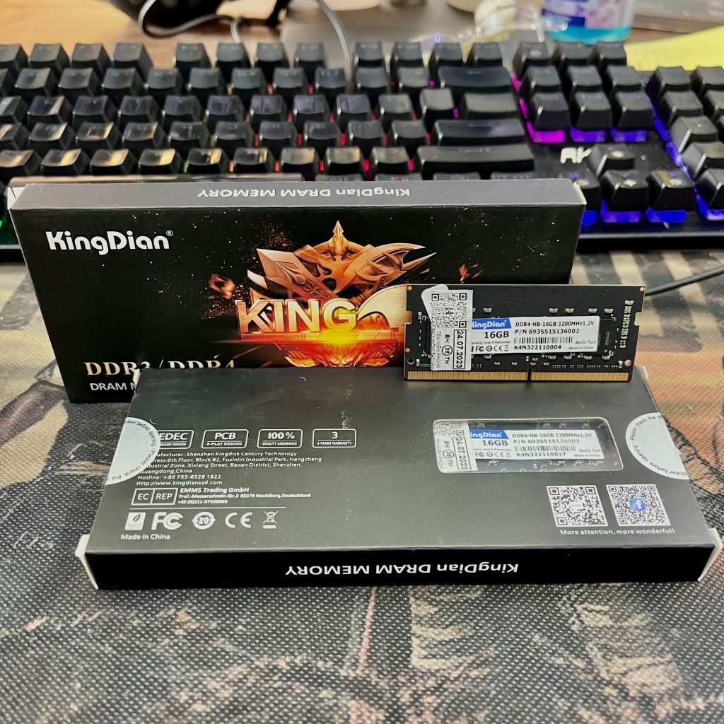 Ram Laptop KINGDIAN DDR4 16GB
