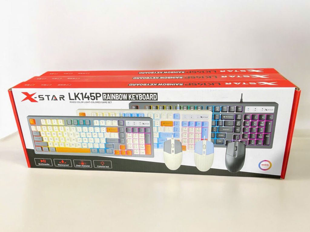 Combo Chuột Bàn Phím Giả Cơ Xstar LK145 Pro