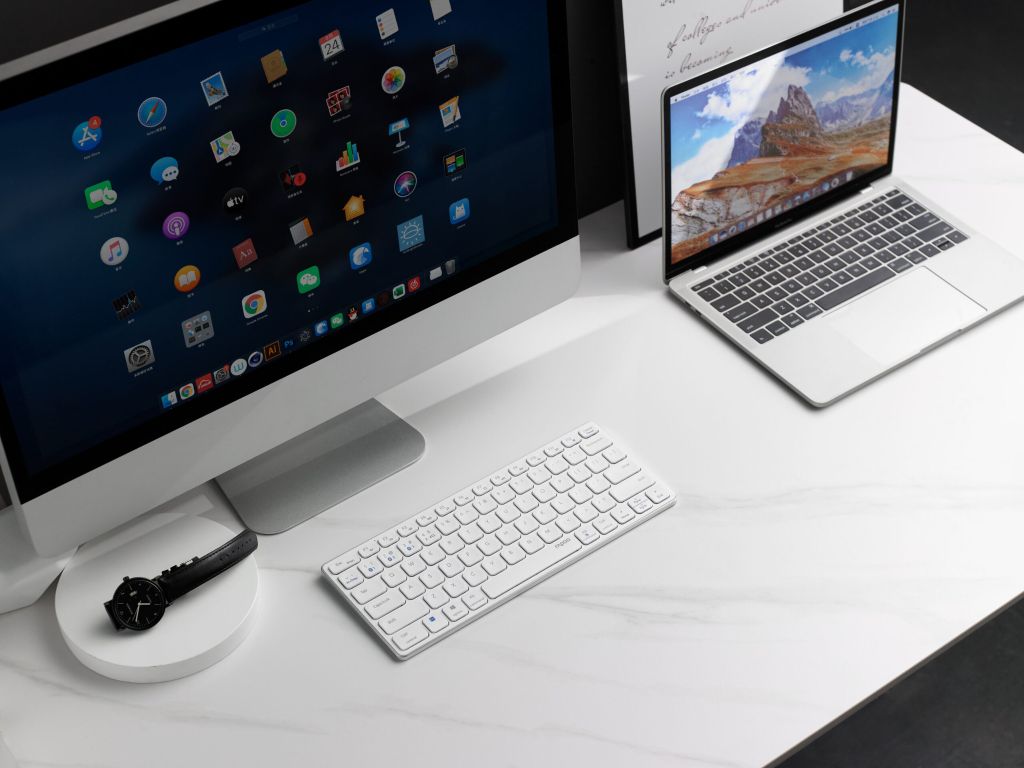 Bàn phím không dây RAPOO E9050G Multi-mode