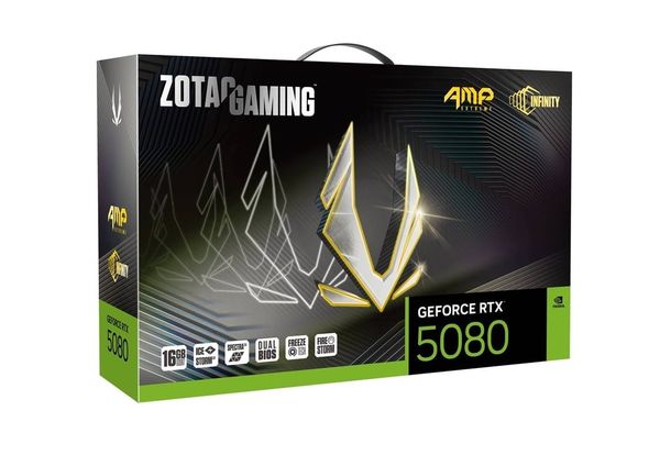 VGA Zotac GAMING GeForce RTX 5080 AMP Extreme INFINITY 16GB GDDR7