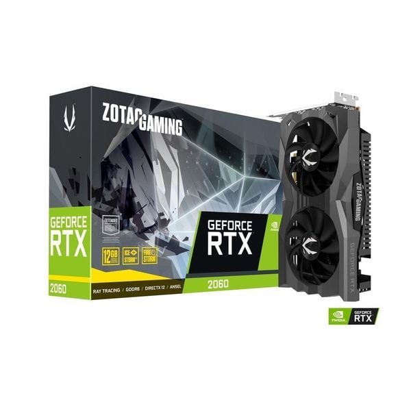 VGA ZOTAC GAMING GeForce RTX 2060 Twin Fan 12GB GDDR6