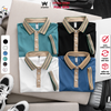 Áo thun polo nam đẹp phối viền