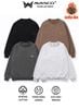 Áo sweater nỉ bông nam nữ form rộng, giữ ấm mùa đông