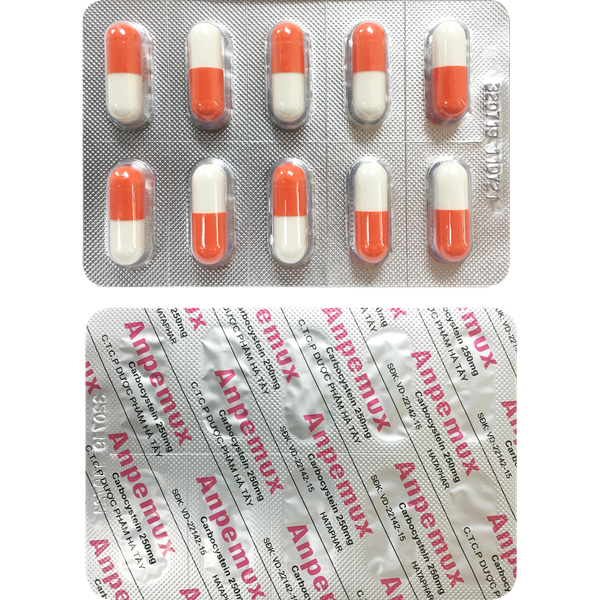 Thuốc trị rối loạn tiết dịch liên quan đến bệnh đường hô hấp
