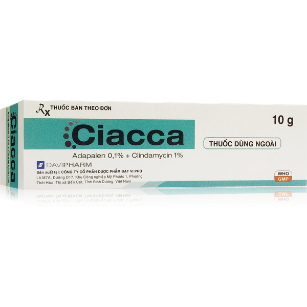 Gel bôi ngoài da điều trị mụn trứng cá