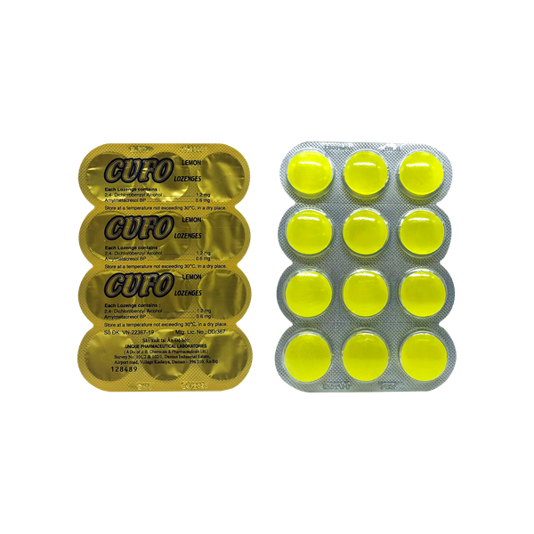 Viên ngậm HONEY LEMON - LEMON - BLACK CURRANT điều trị nhiễm khuẩn miệng và họng