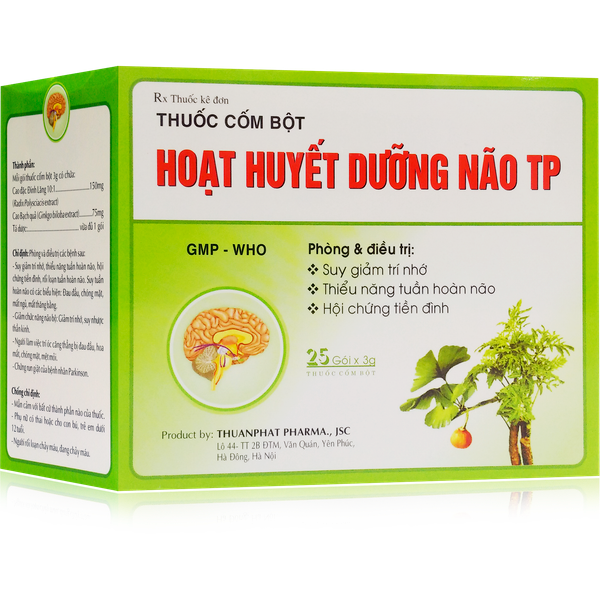 Giúp phòng và điều trị hội chứng tiền đình, suy giảm trí nhớ