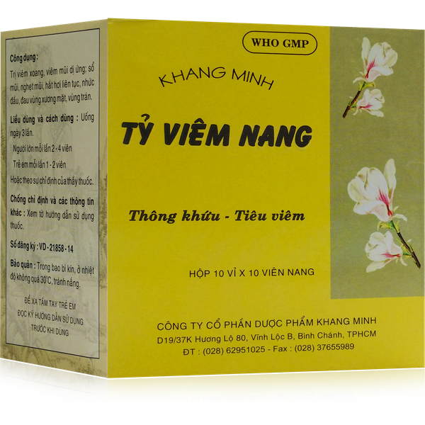 Điều trị viêm mũi, viêm xoang