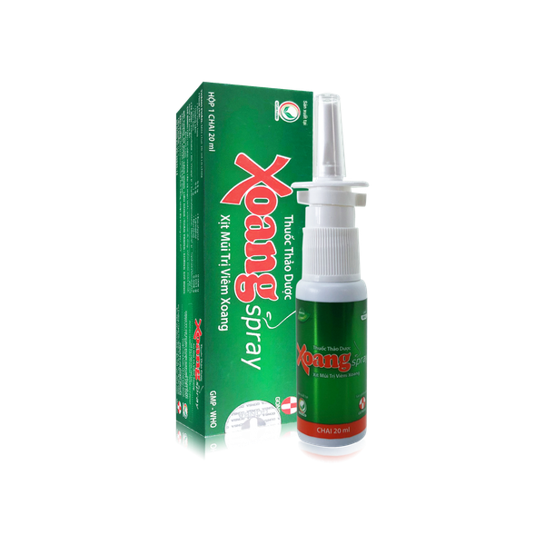 Thuốc thảo dược xịt mũi điều trị viêm xoang, viêm mũi dị ứng