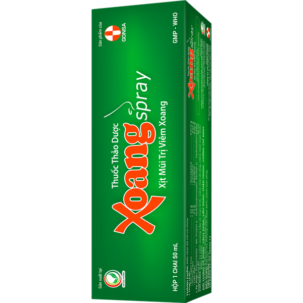 Thuốc thảo dược xịt mũi điều trị viêm xoang, viêm mũi dị ứng