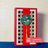  Hộp gỗ đựng 3 bánh trung thu 1 rượu 2025 hồng thố - LuckyGifts 