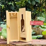  Hộp gỗ thông đựng rượu vang HR2502 - LuckyGifts 
