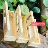  Hộp gỗ thông đựng rượu vang HR2502 - LuckyGifts 