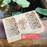  Hộp gỗ đựng 6 bánh trung thu 2025 ngư thịnh - LuckyGifts 