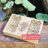  Hộp gỗ đựng 6 bánh trung thu 2025 ngư thịnh - LuckyGifts 