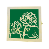  Hộp gỗ đựng trung thu hoa sen 