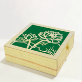  Hộp gỗ đựng trung thu hoa sen 