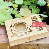  Hộp gỗ đựng yến sào cao cấp hội yến - LuckyGifts 