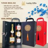  Hộp quà Tết Vinh Hoa 02 – Quà biếu không cồn, đẹp từ hình đến ý | LuckyGifts 