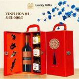  Hộp quà Tết Vinh Hoa 04 – Quà biếu sang trọng, tinh xảo đến từng chi tiết | LuckyGifts 