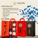  Hộp quà Tết Vinh Hoa 05 – Món quà ngọt ngào, tinh tế từ vẻ ngoài đến hương vị | LuckyGifts 