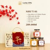  Hộp quà Tết Như Ý 01 – Quà Tết giá rẻ dưới 300K, tặng nhân viên 
