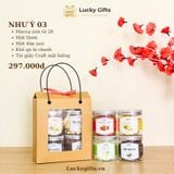  Hộp quà Tết Như Ý 03 – Quà tặng giá tốt, có macca & khô gà | LuckyGifts 