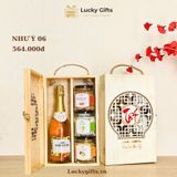  Hộp quà Tết Như Ý 06 – Quà Tết lành mạnh, không cồn, thiết kế đẹp | LuckyGifts 