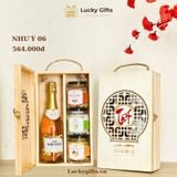  Hộp quà Tết Như Ý 06 – Quà Tết lành mạnh, không cồn, thiết kế đẹp | LuckyGifts 