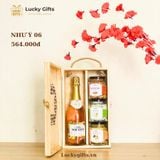  Hộp quà Tết Như Ý 06 – Quà Tết lành mạnh, không cồn, thiết kế đẹp | LuckyGifts 