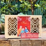  Hộp gỗ thông đựng quà Tết 2026 sắc xuân - LuckyGifts 