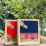  Hộp gỗ thông đựng quà Tết 2026 phố hoa - LuckyGifts 