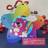  Lồng Đèn Gỗ Gấu Lotso Có Đèn LED, Nhạc, Tự Tô Màu – LuckyGifts.vn 