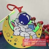  Lồng Đèn Gỗ Phi Hành Gia Có LED, Nhạc, Tự Tô Màu – LuckyGifts.vn 