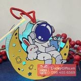  Lồng Đèn Gỗ Phi Hành Gia Có LED, Nhạc, Tự Tô Màu – LuckyGifts.vn 
