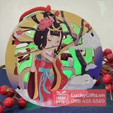  Lồng Đèn Gỗ Hằng Tròn Truyền Thống – LuckyGifts.vn 