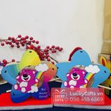  Lồng Đèn Gỗ Gấu Lotso Có Đèn LED, Nhạc, Tự Tô Màu – LuckyGifts.vn 