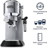 Máy Pha Cà phê bán tự động Delonghi Dedica Metallics EC785
